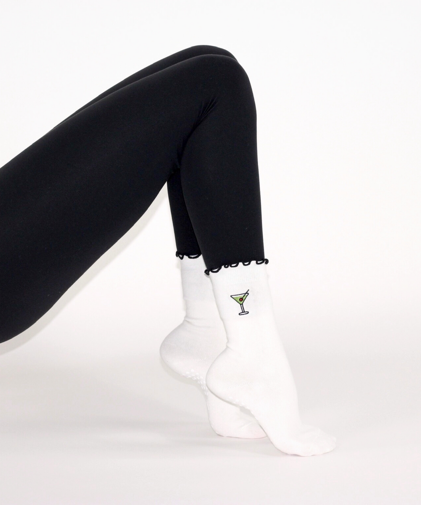 Dirty Martini Pilates Sock
