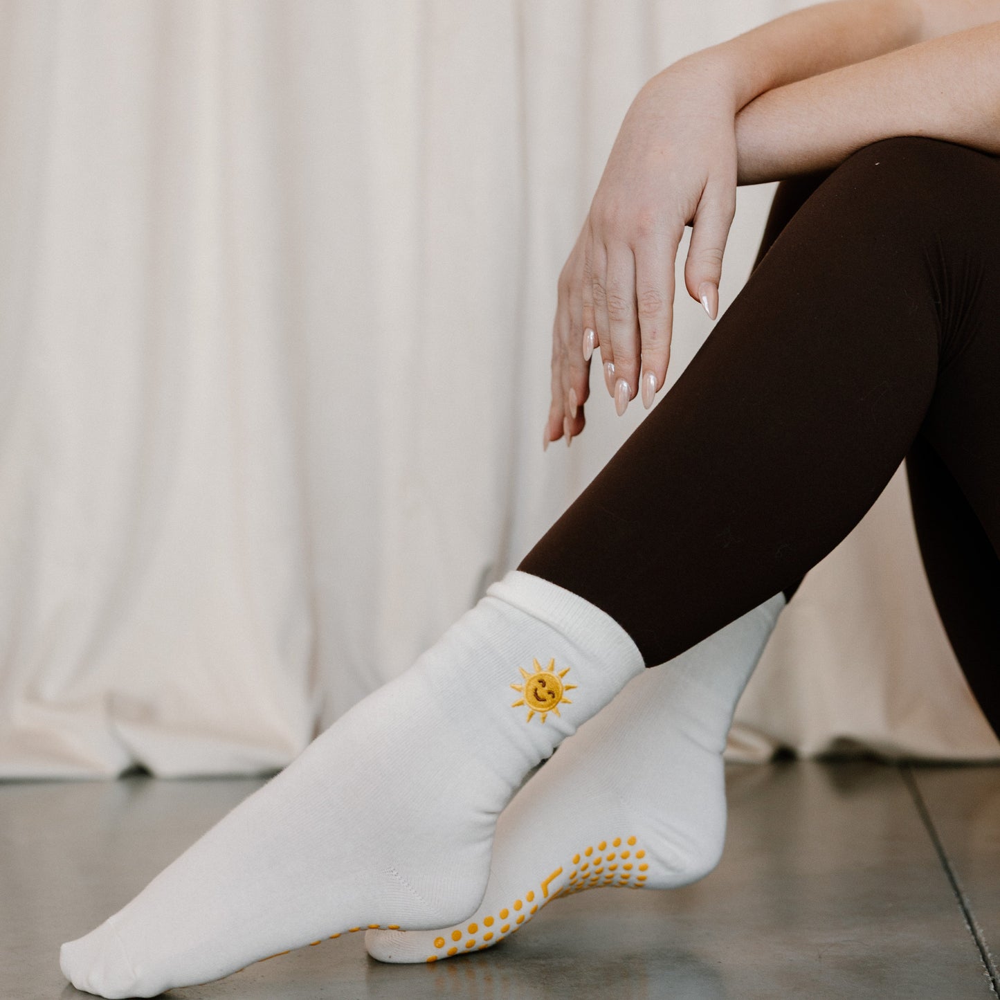 Golden Hour Pilates Sock