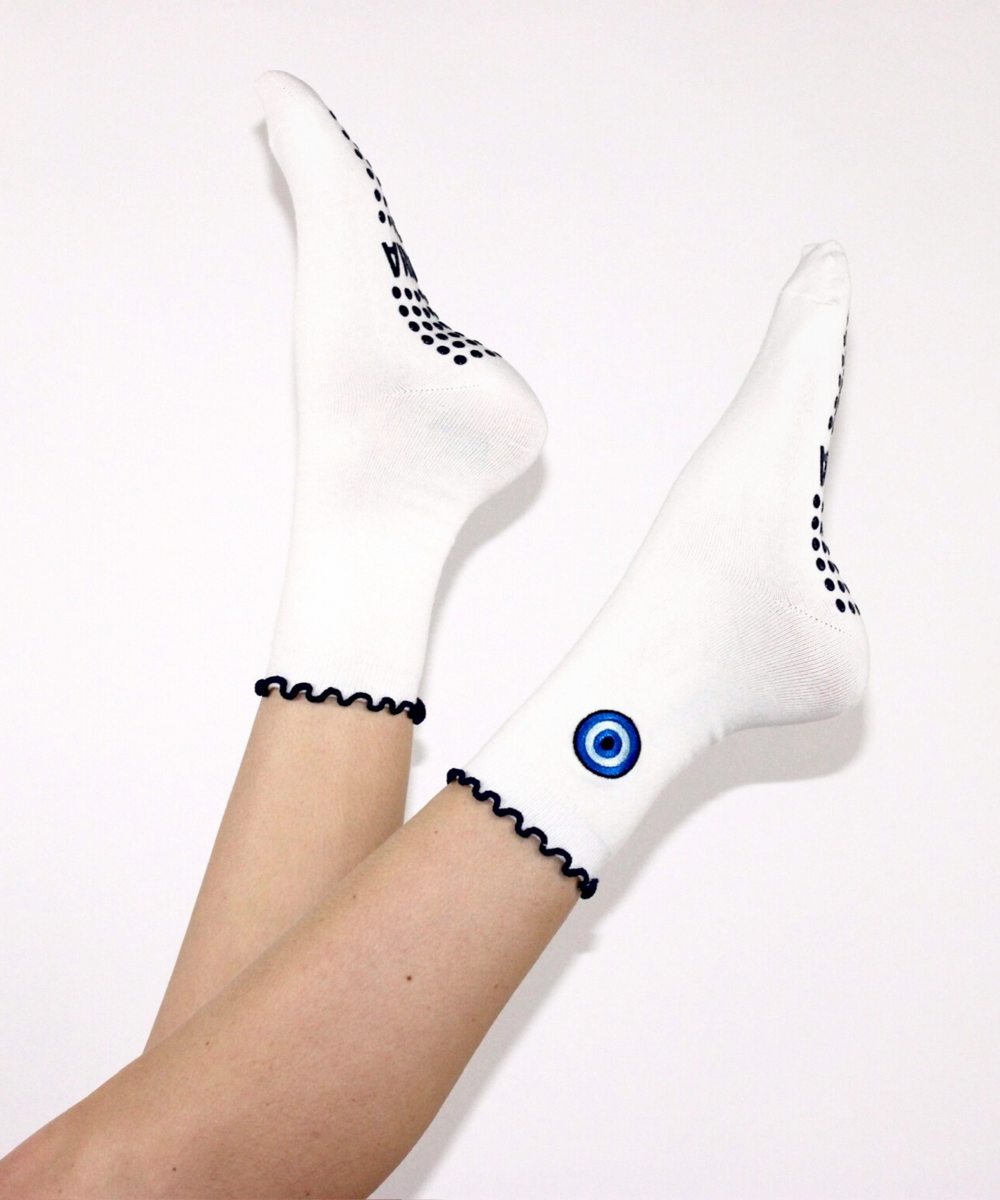Evil Eye Pilates Sock