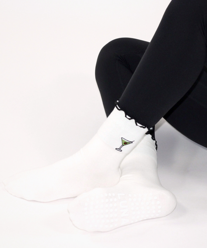 Dirty Martini Pilates Sock