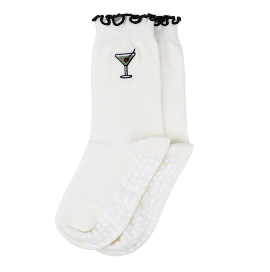 Dirty Martini Pilates Sock