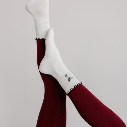 Dirty Martini Pilates Sock